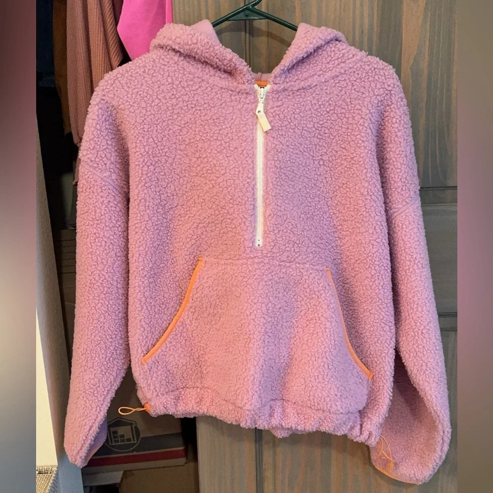 Wild Fable Pink Half Zip Sweatshirt - Picture 1 of 3